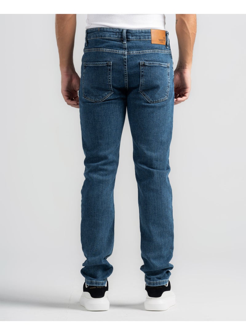 Dott Men’s Comfort Slim Denim Jeans - Image 3